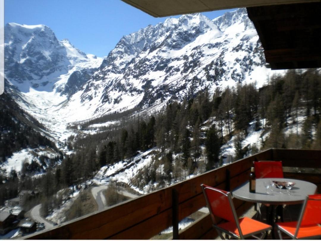Le Panorama - Appartement 54 A Arolla Face Aux Montagnes A 150M Des Pistes Evolène Zewnętrze zdjęcie