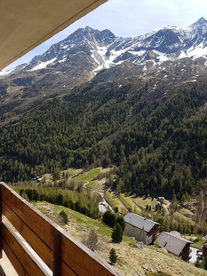 Le Panorama - Appartement 54 A Arolla Face Aux Montagnes A 150M Des Pistes Evolène Zewnętrze zdjęcie