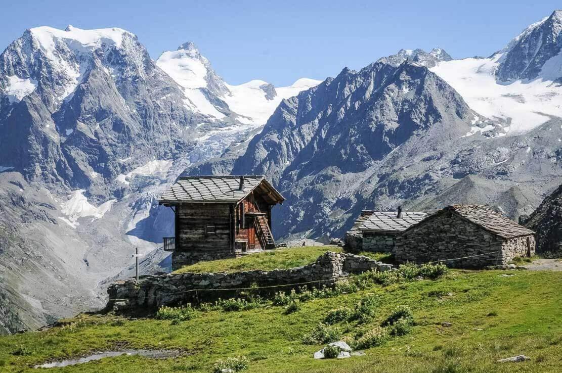 Le Panorama - Appartement 54 A Arolla Face Aux Montagnes A 150M Des Pistes Evolène Zewnętrze zdjęcie